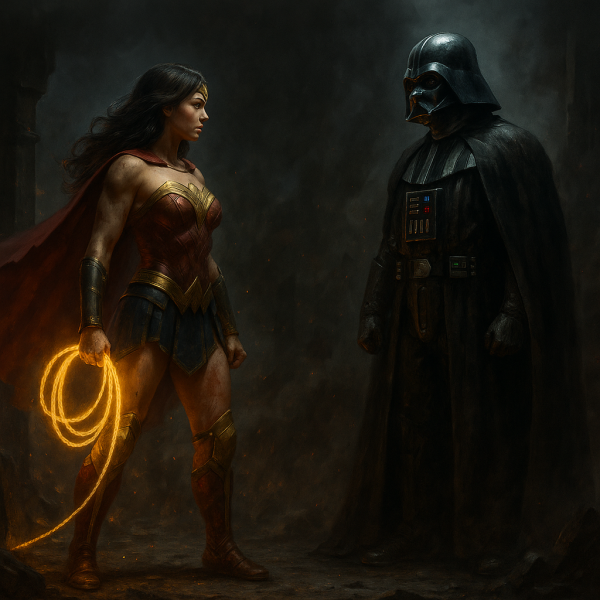 Wonder Woman (DC Comics) — Darth Vader (Star Wars)