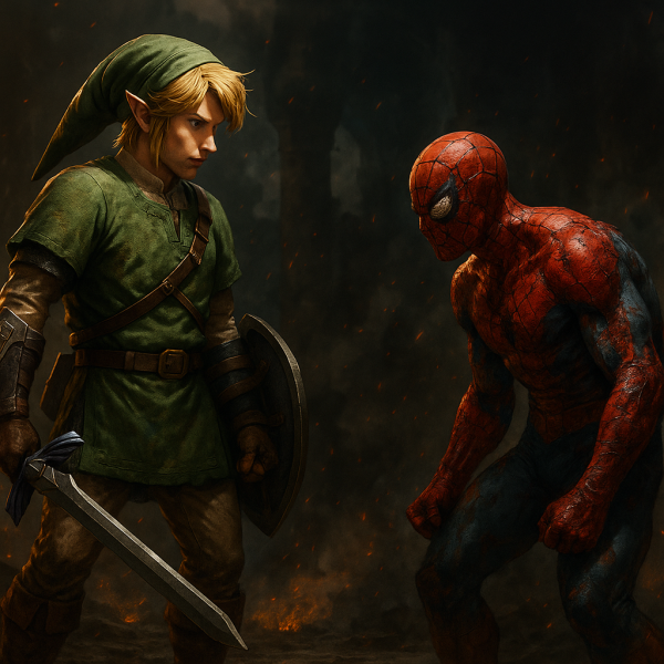 Link (The Legend of Zelda) — Spider-Man (Marvel Comics)