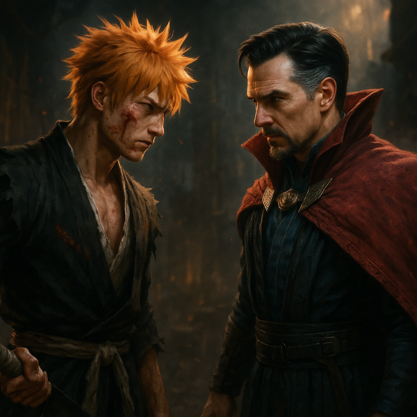 Ichigo Kurosaki (Bleach) — Doctor Strange (Marvel Comics)