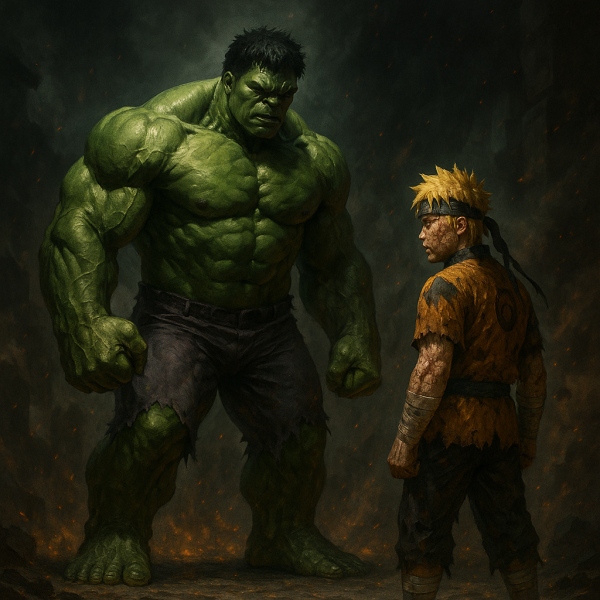 Hulk (Marvel Comics) — Naruto Uzumaki (Naruto)