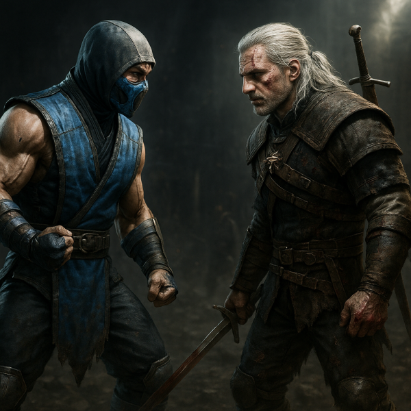 Sub-Zero (Mortal Kombat) — Geralt of Rivia (The Witcher)
