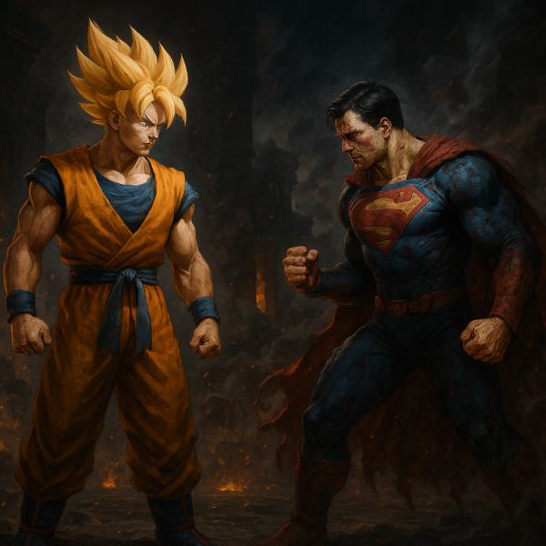 Goku (Dragon Ball) — Superman (DC Comics)