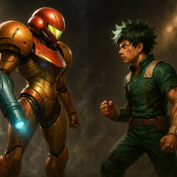 Samus Aran (Metroid) — Izuku Midoriya (My Hero Academia)