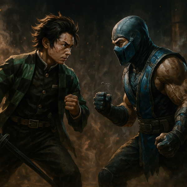Tanjiro Kamado (Demon Slayer) — Sub-Zero (Mortal Kombat)