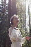 Белое эльфийское платье Аренда Москва