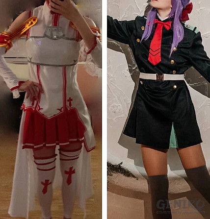 Костюм Яэ Мико + Костюм Шиноа + Новогодний костюм Рем/Рам Re:Zero и другие <i class='fa fa-truck' aria-hidden='true'></i>Пересыл, г.Тюмень