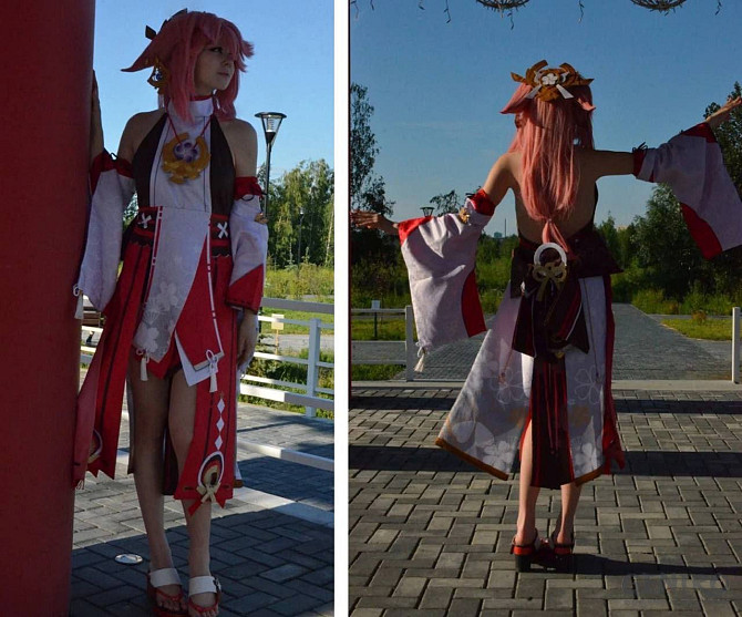 Костюм Яэ Мико + Костюм Шиноа + Новогодний костюм Рем/Рам Re:Zero и другие <i class='fa fa-truck' aria-hidden='true'></i>Пересыл, г.Тюмень