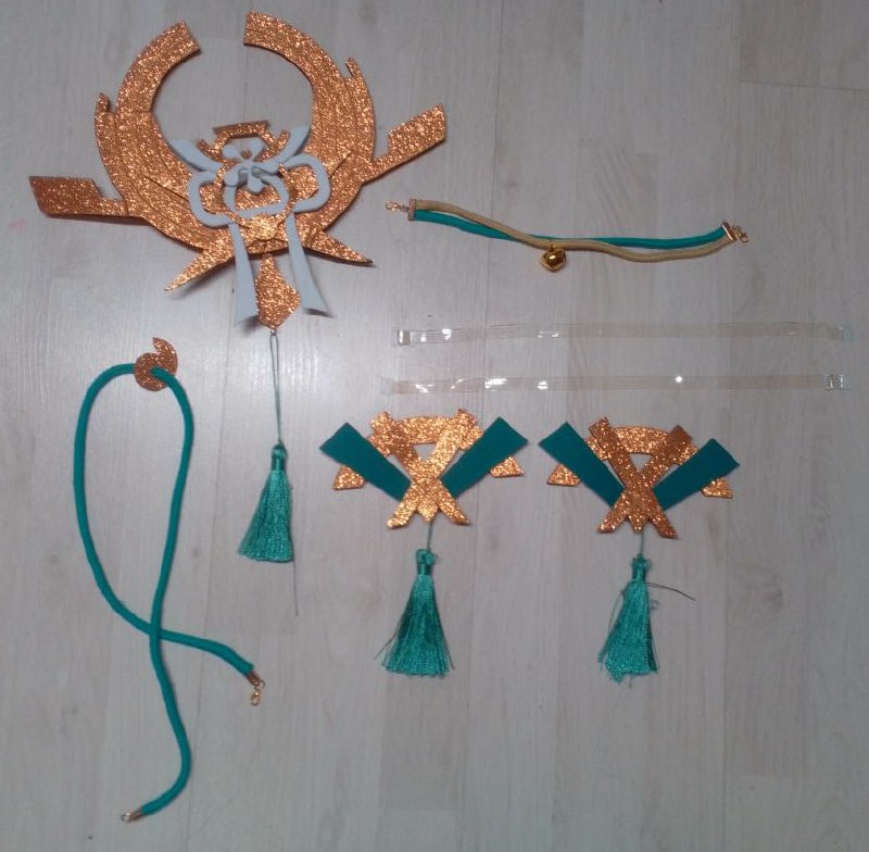 Косплей на сяомико (сяо + яэ мико) из геншин, размер S, один раз надевался на фест <i class='fa fa-truck' aria-hidden='true'></i>Пересыл, г.Москва
