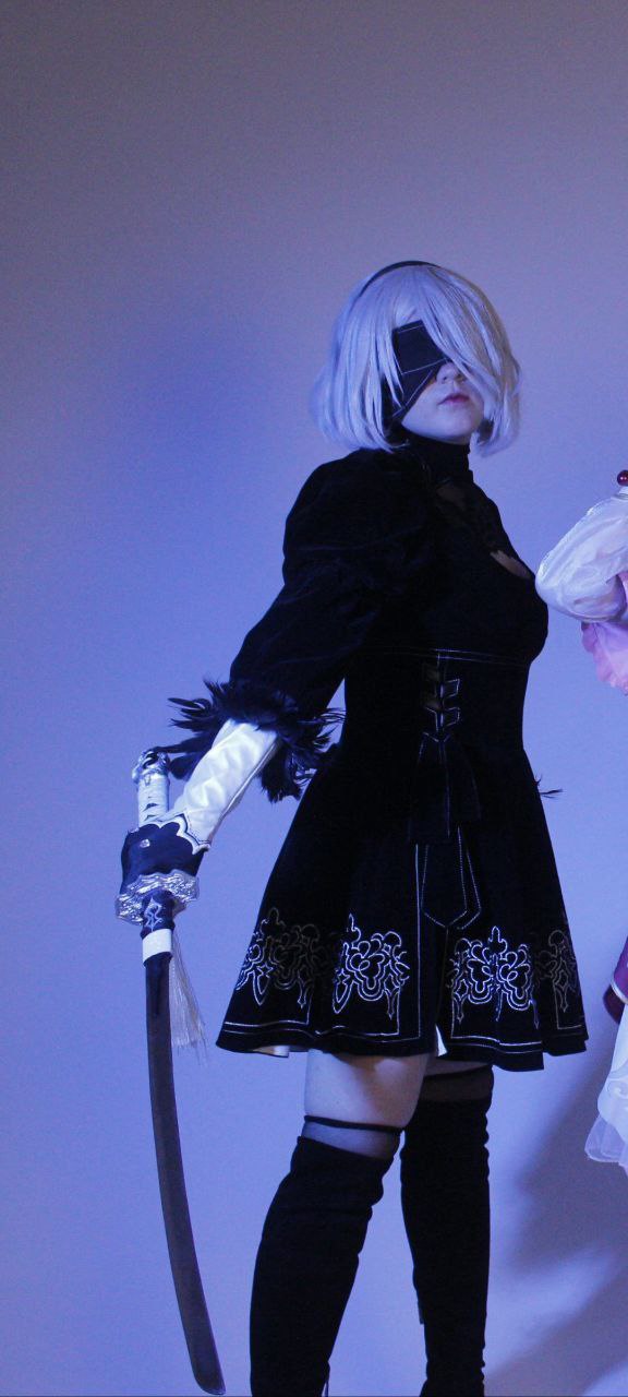 Костюм из игры Nier:automata с аксессуарами, обувью, катаной и париком <i class='fa fa-truck' aria-hidden='true'></i>Доставка из г.Рубцовск