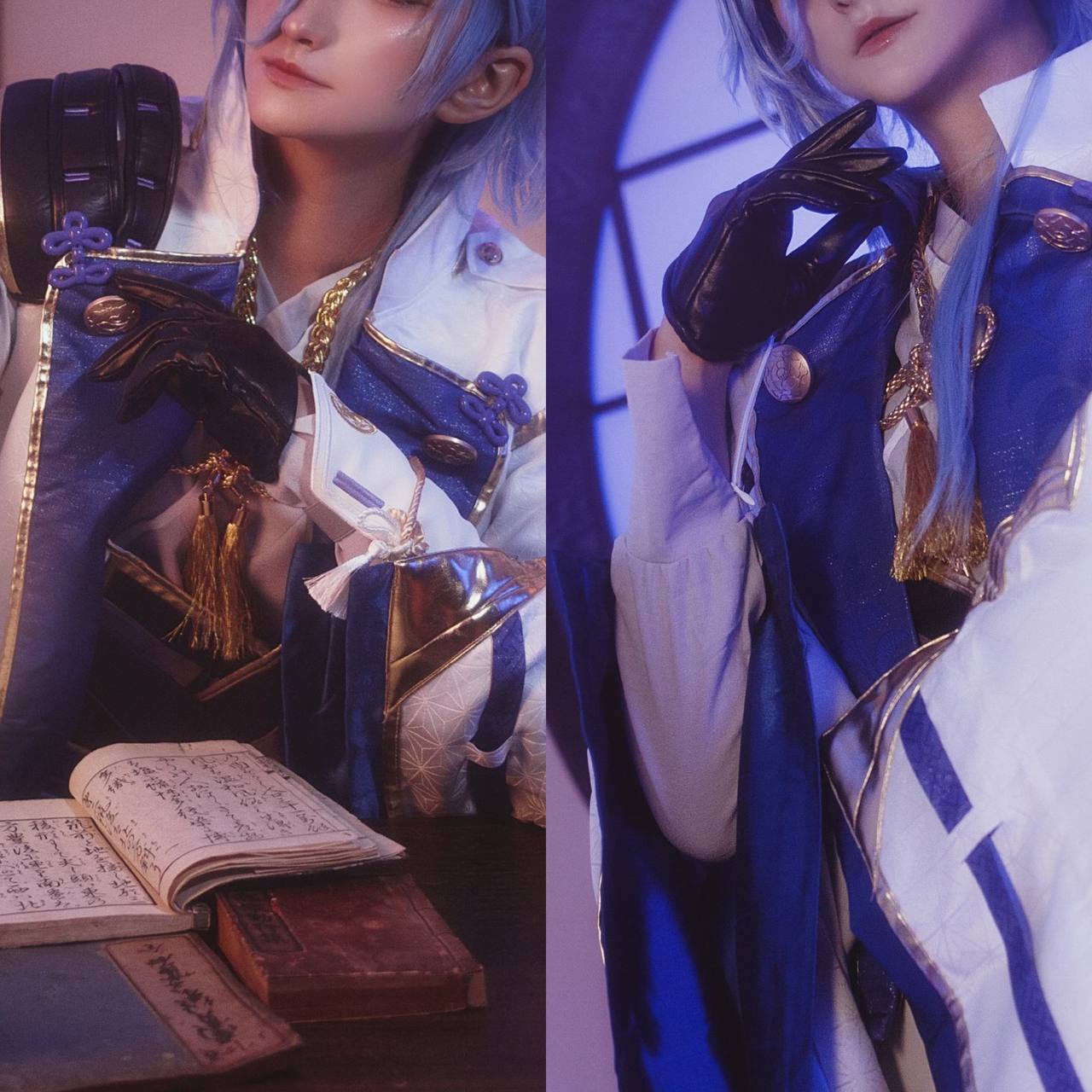 Косплей Камисато Аято, Геншин/genshin <i class='fa fa-truck' aria-hidden='true'></i>Доставка из г.Краснодар
