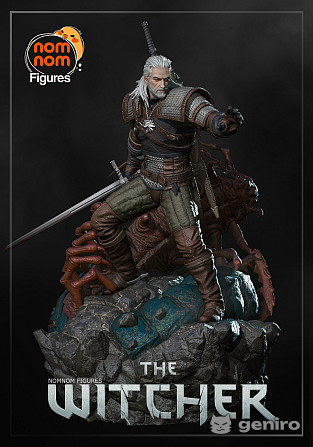 Покрас фигурки по серии игр Ведьмак / The Witcher г.Москва