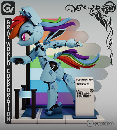 Emergency Bot "Rainbow D8" | My Little Pony г.Москва